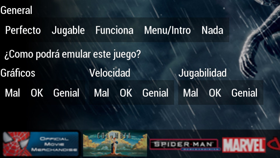 User screenshot of game
