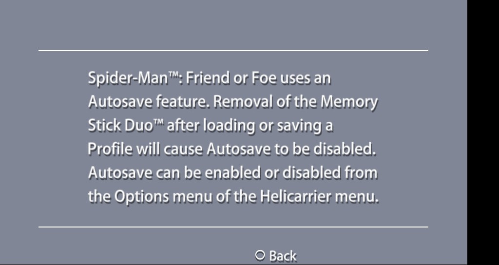 User screenshot of game