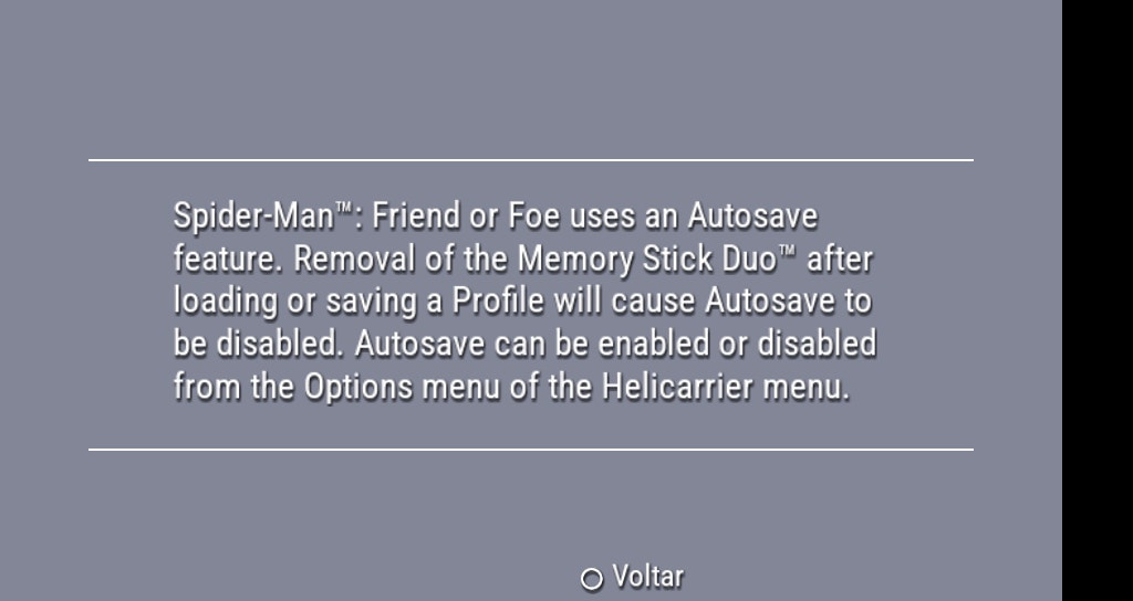 User screenshot of game