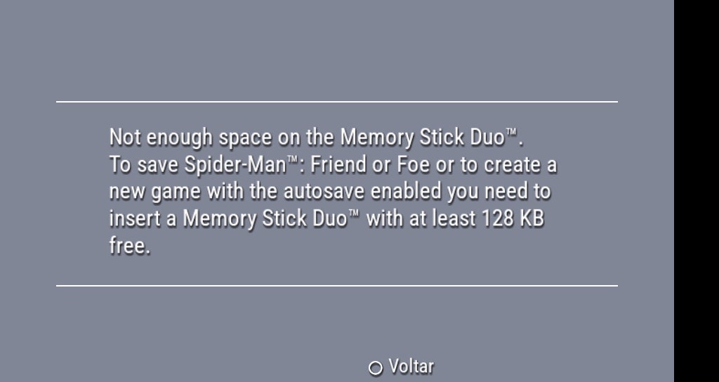 User screenshot of game