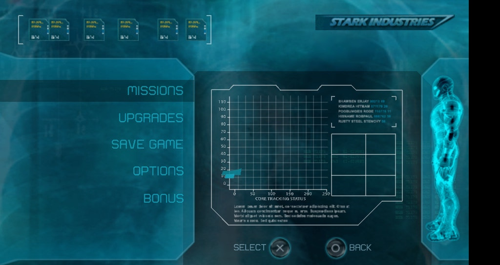 User screenshot of game
