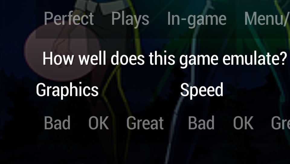 User screenshot of game
