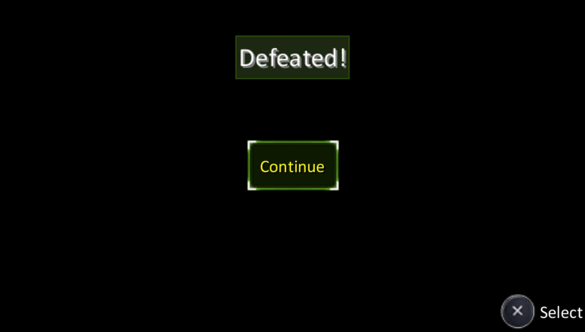 User screenshot of game