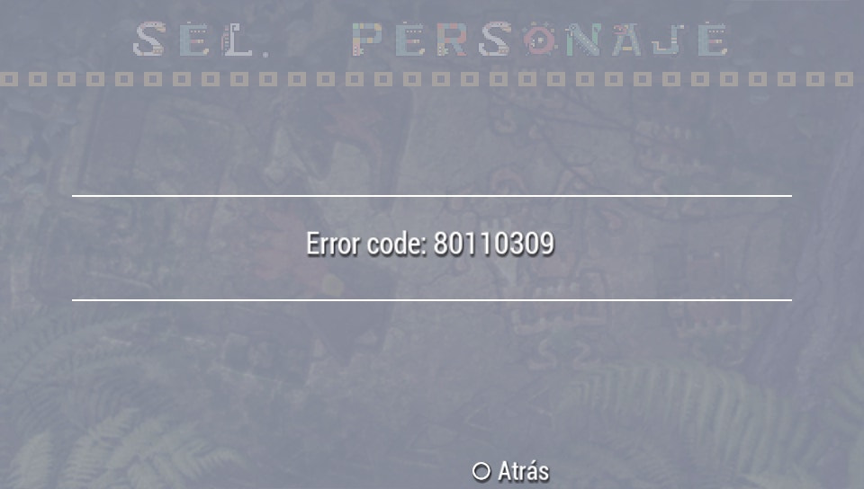 User screenshot of game