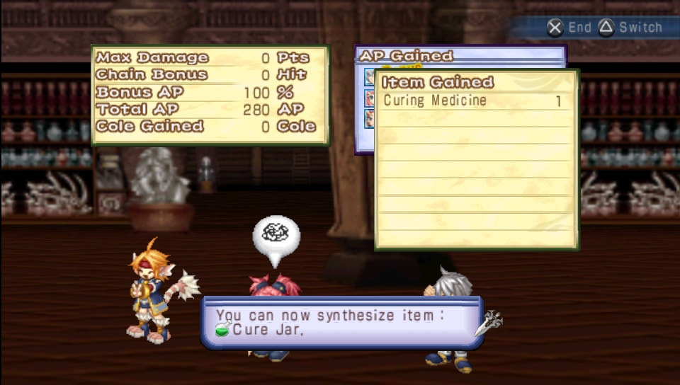 User screenshot of game