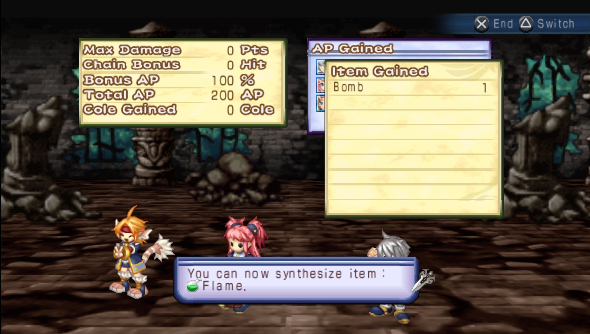 User screenshot of game