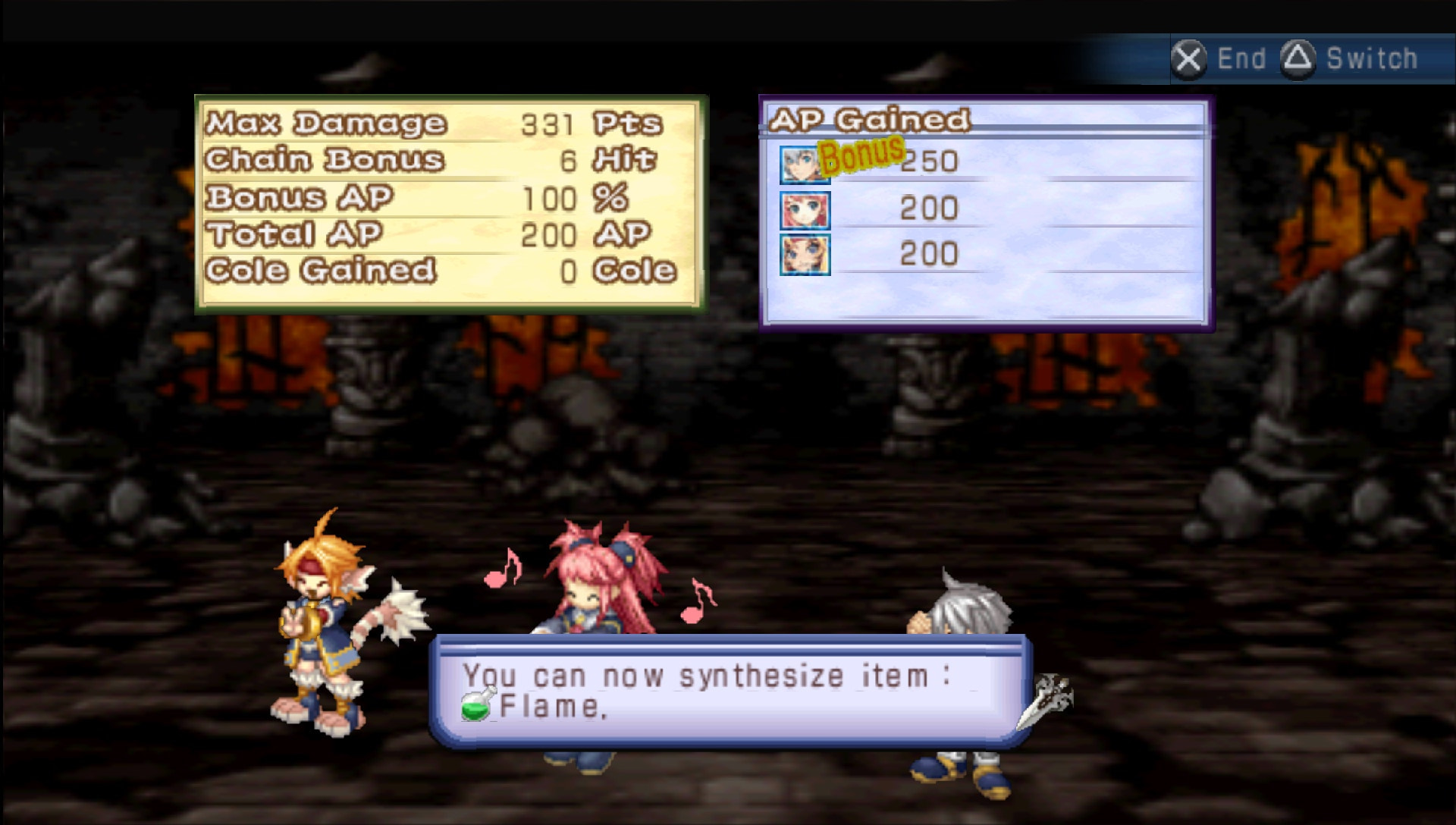 User screenshot of game