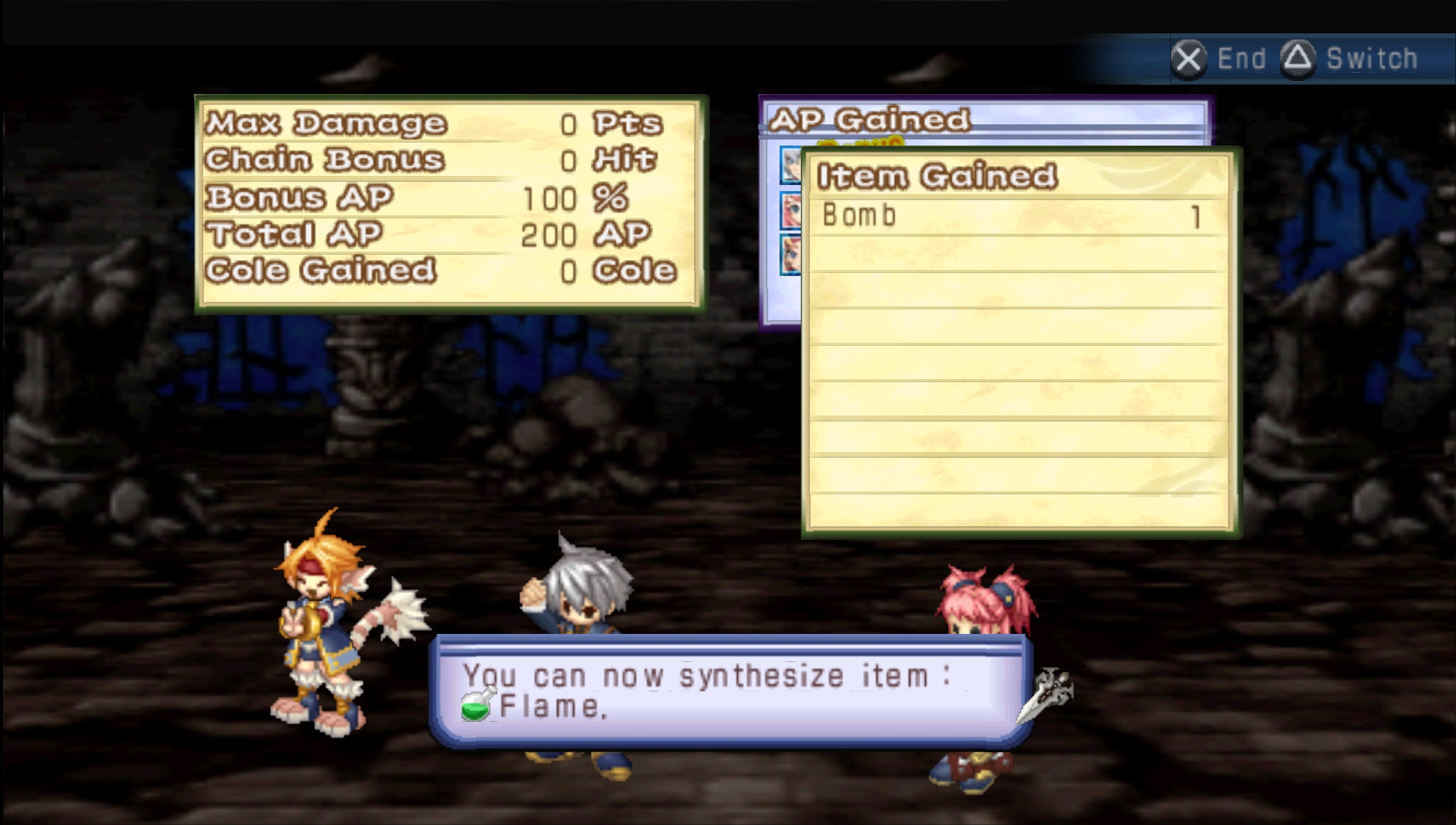 User screenshot of game