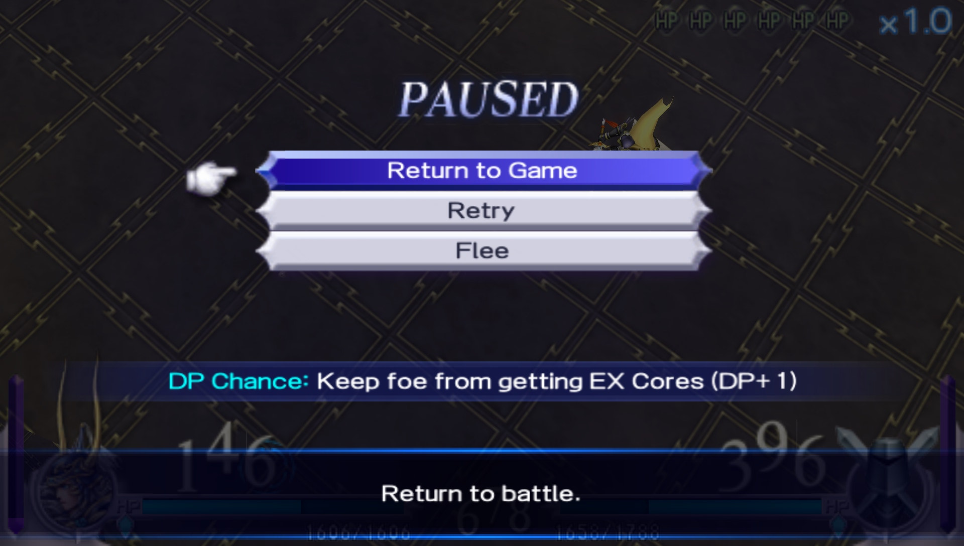 User screenshot of game