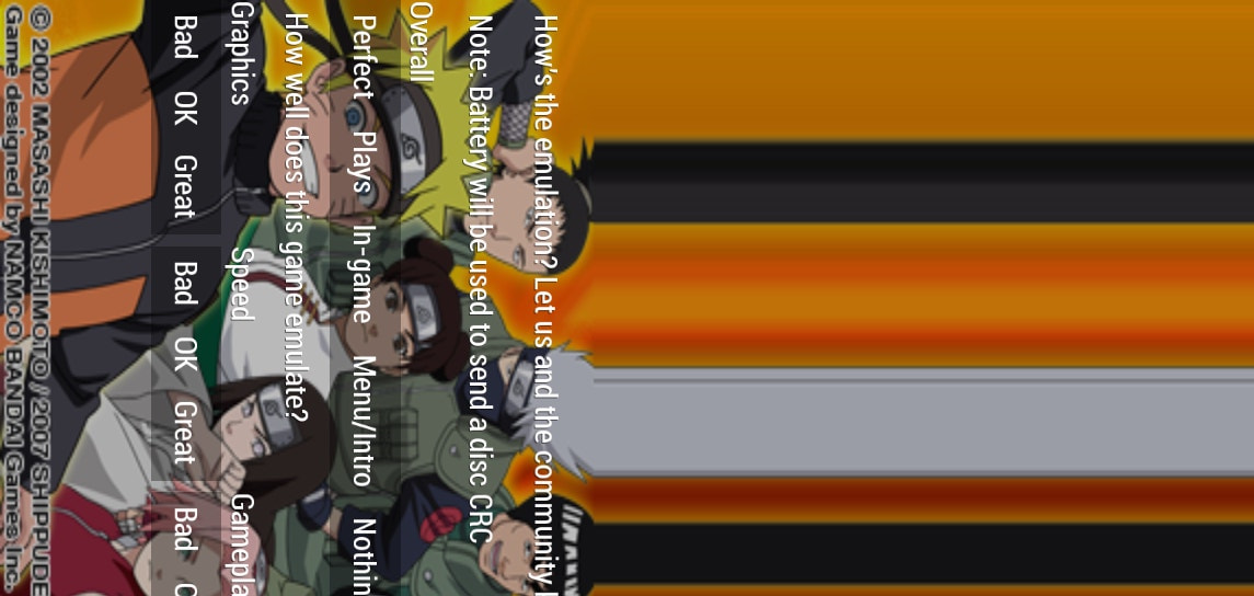 User screenshot of game