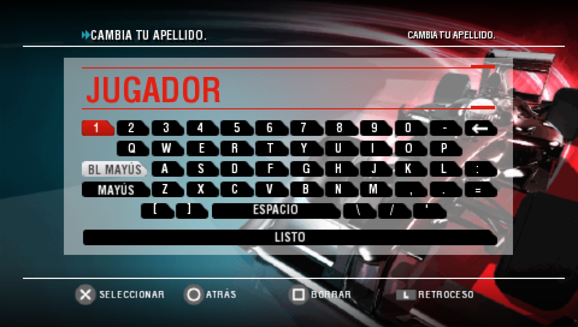 User screenshot of game