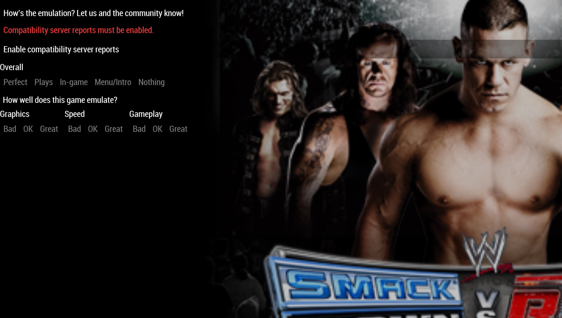 User screenshot of game