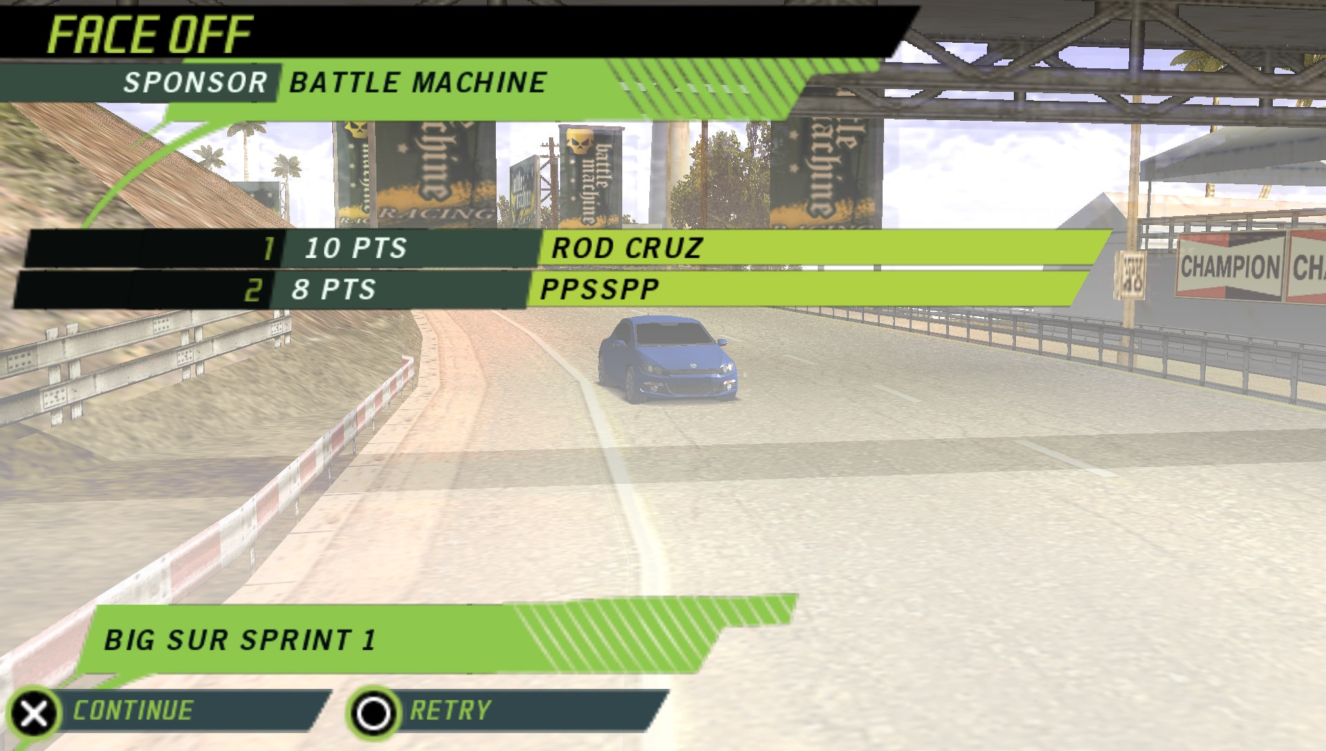 User screenshot of game