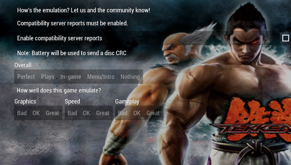 User screenshot of game