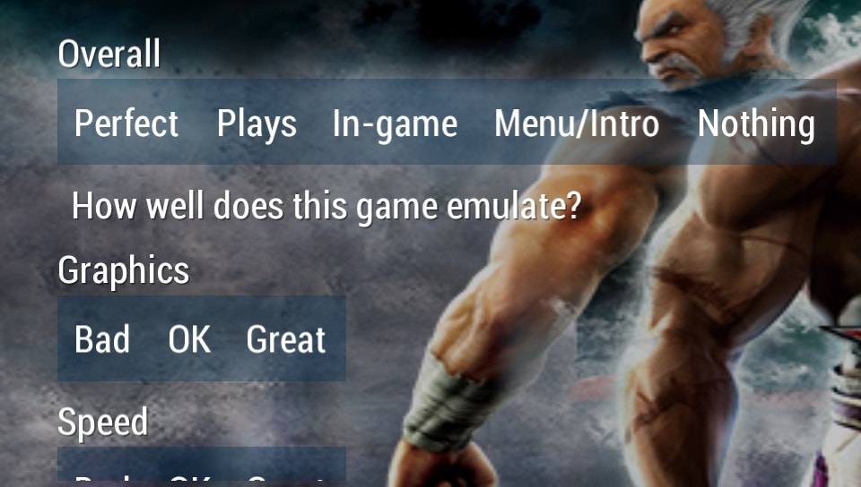 User screenshot of game