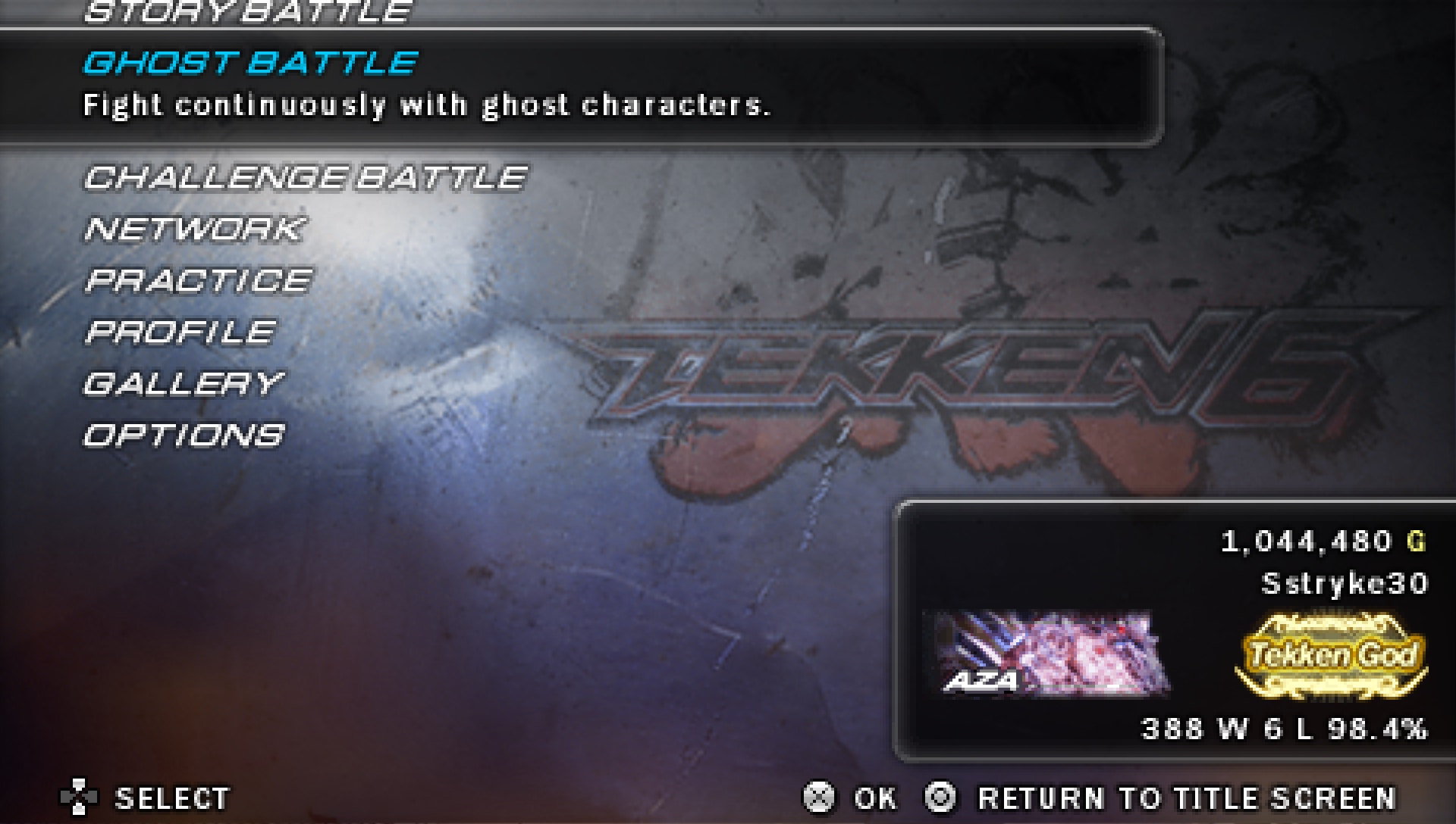 User screenshot of game