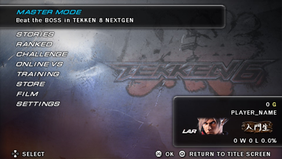 User screenshot of game