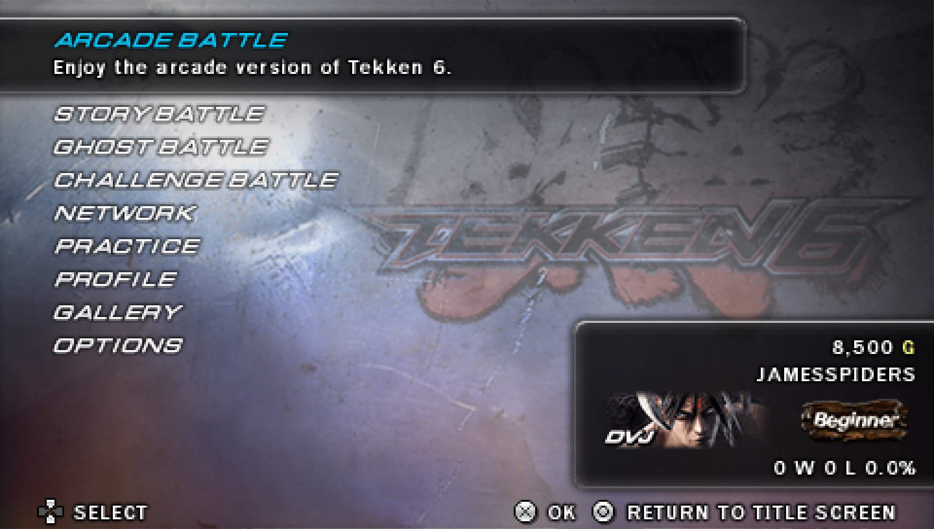 User screenshot of game