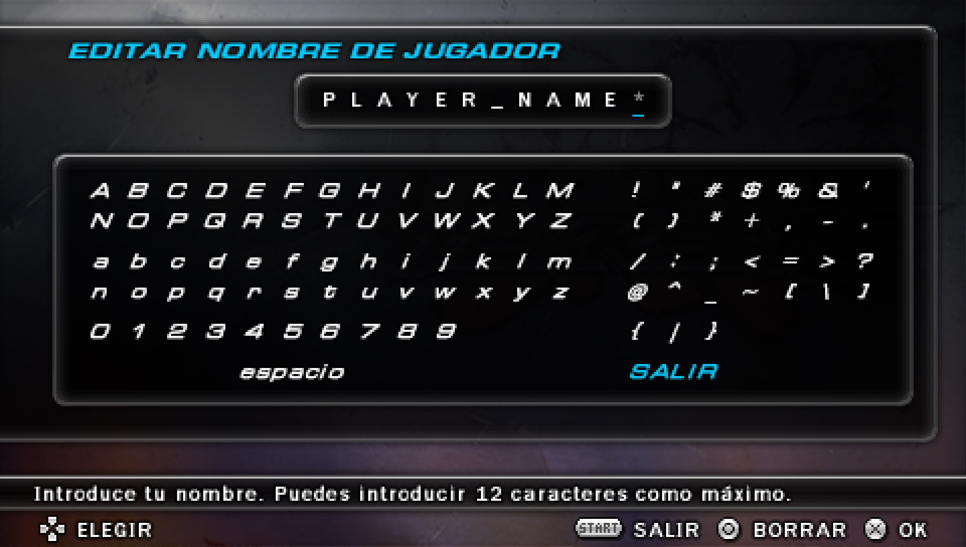 User screenshot of game