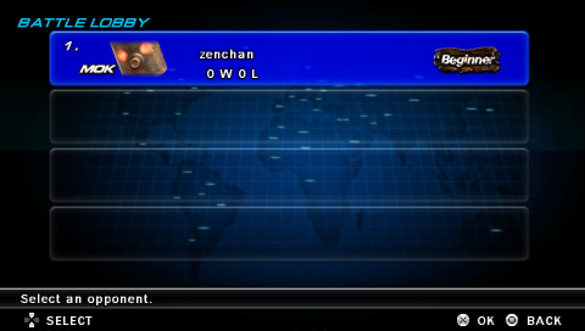 User screenshot of game