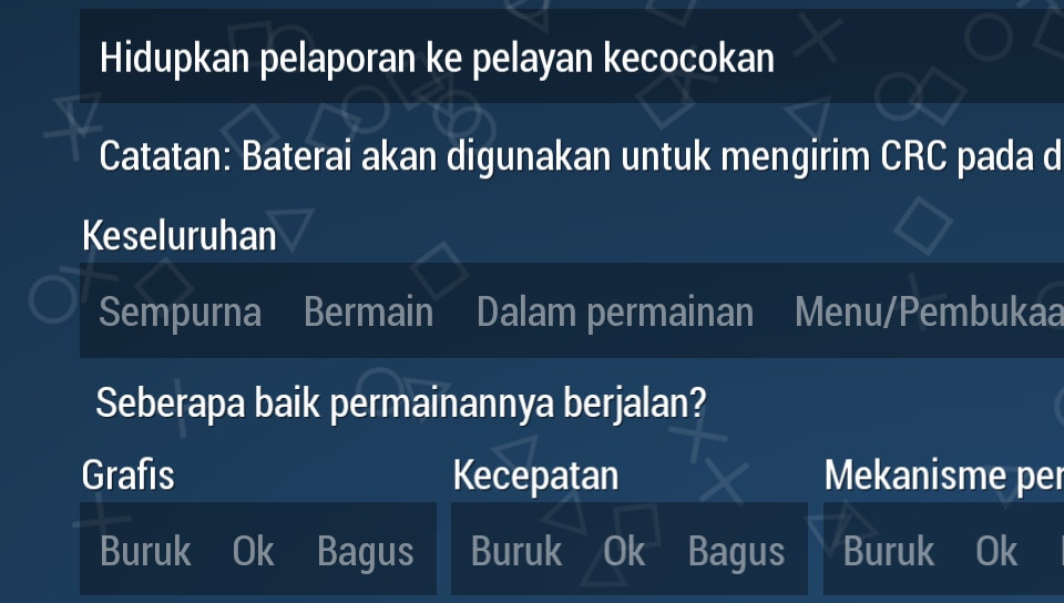 User screenshot of game