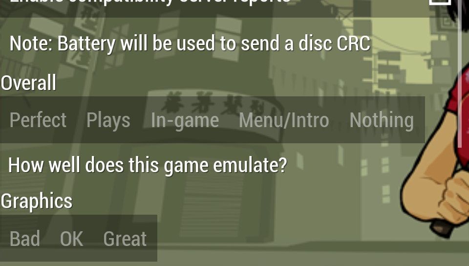 User screenshot of game