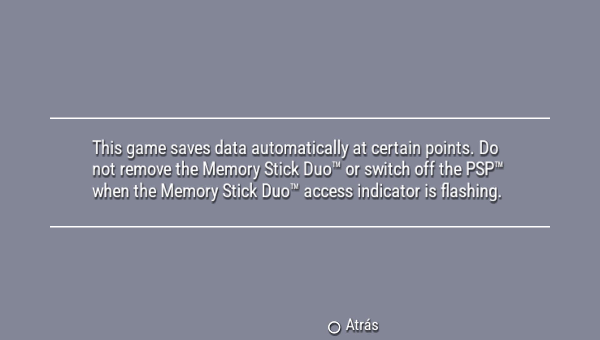 User screenshot of game