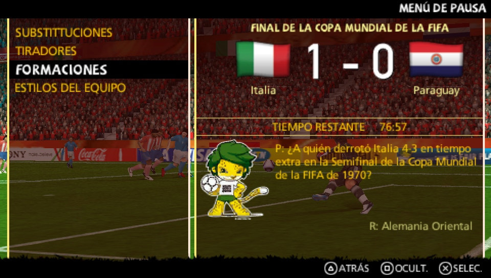 User screenshot of game
