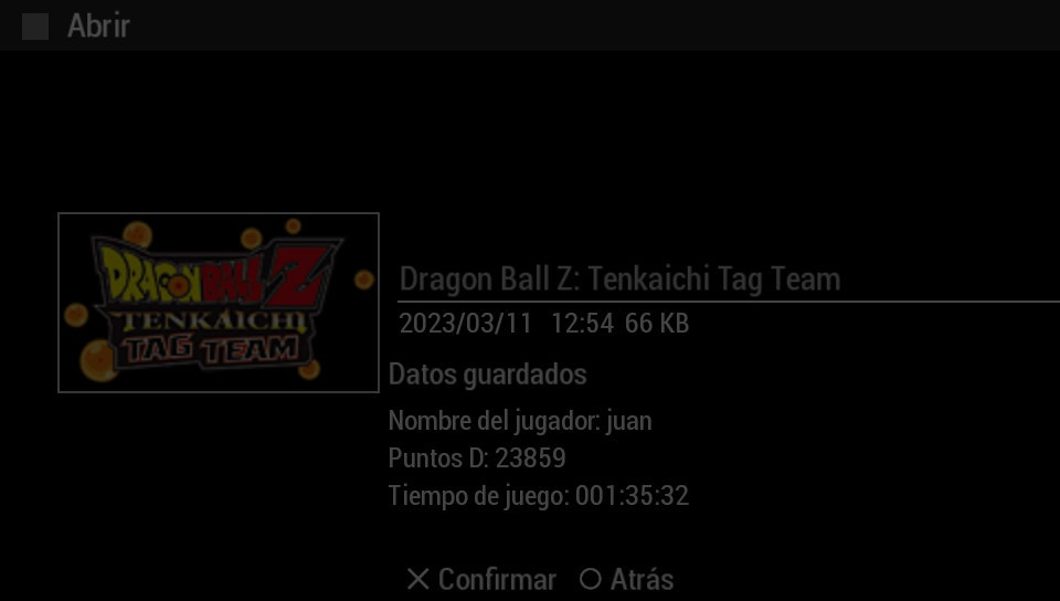 User screenshot of game
