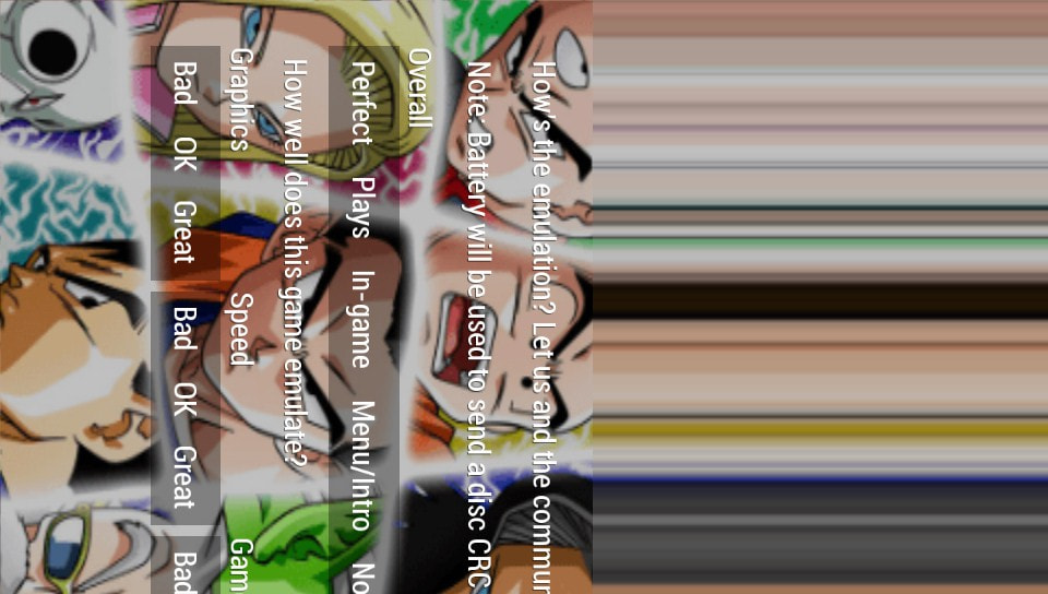User screenshot of game