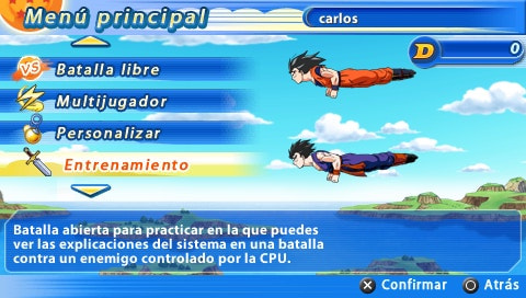 User screenshot of game