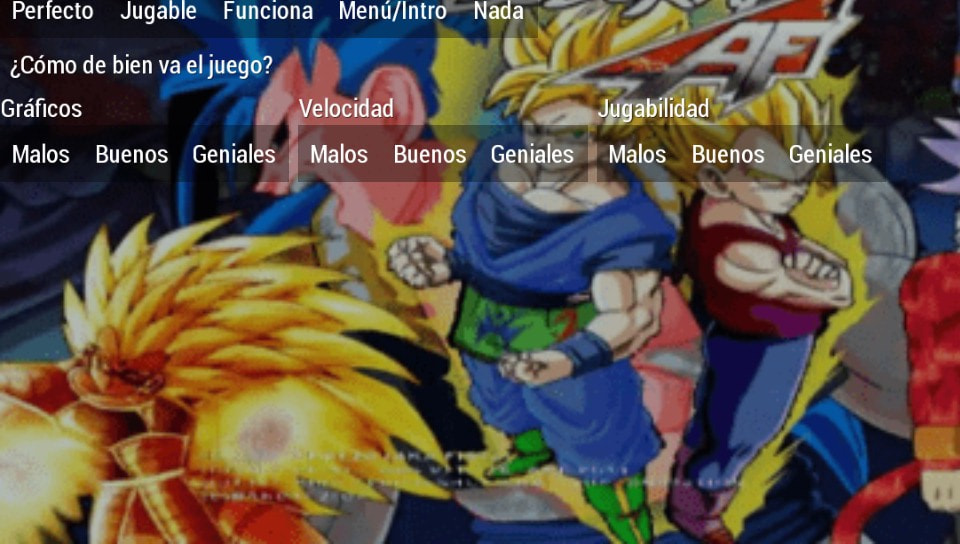 User screenshot of game