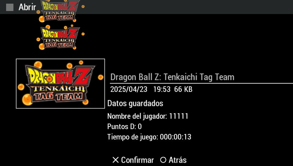 User screenshot of game