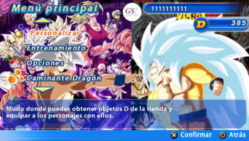 User screenshot of game