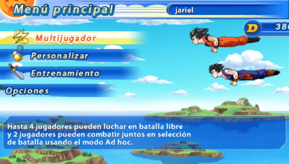 User screenshot of game
