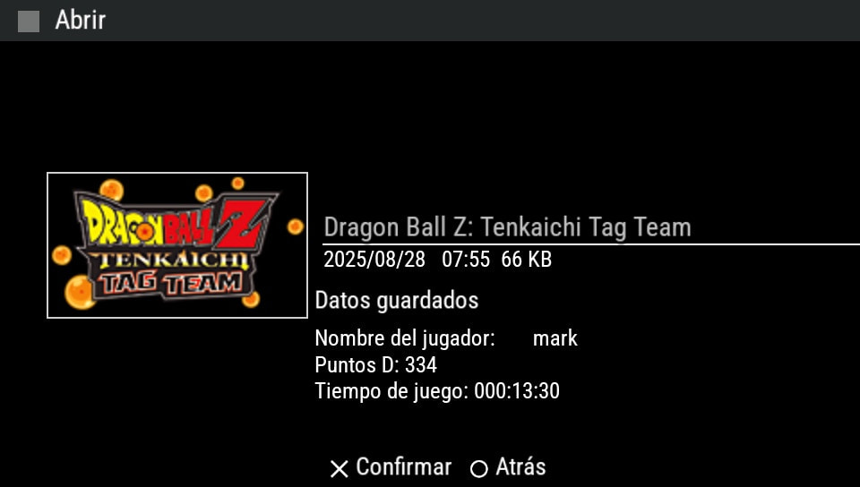 User screenshot of game