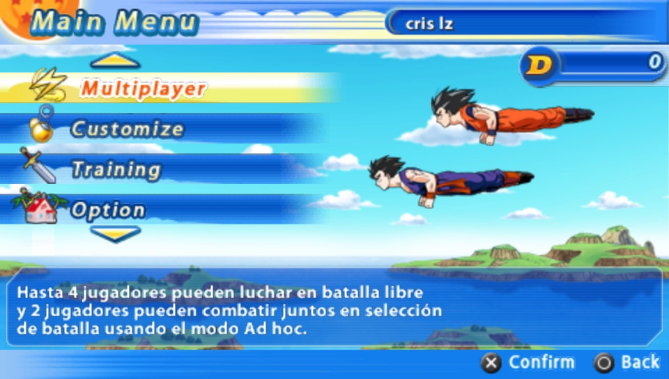 User screenshot of game