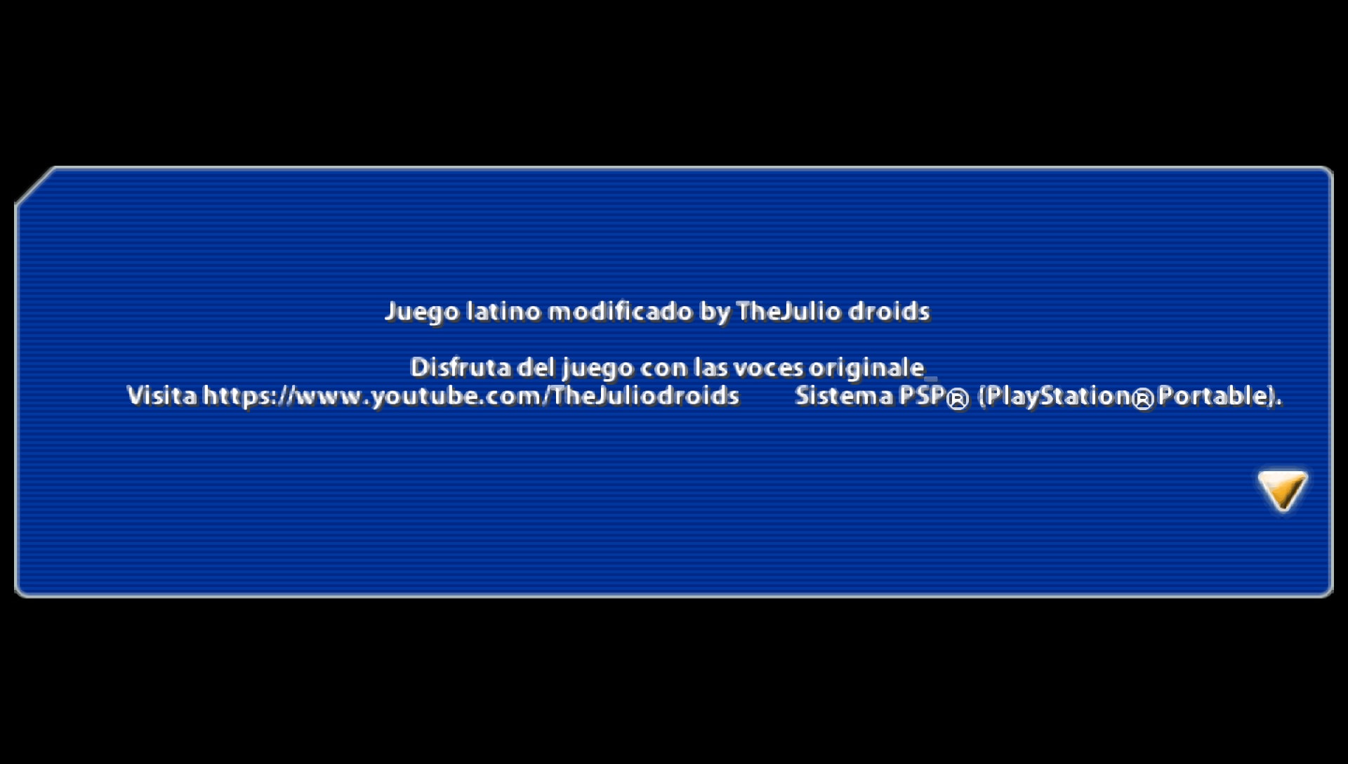 User screenshot of game