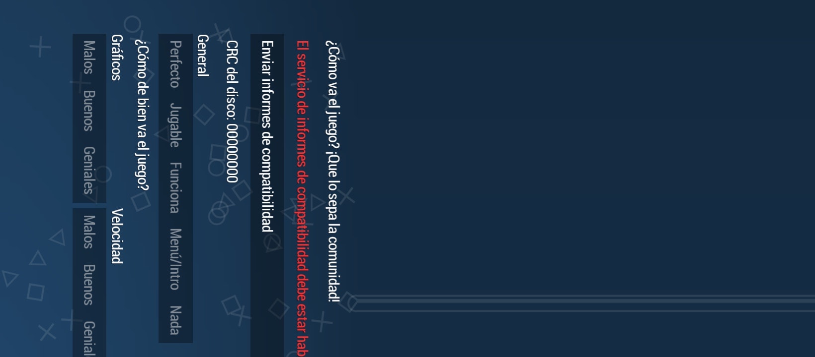 User screenshot of game