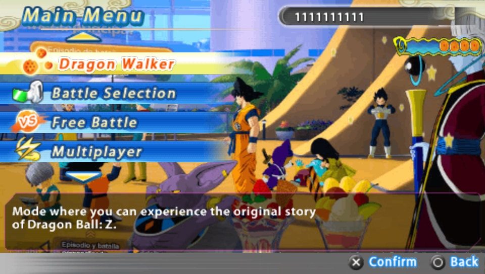 User screenshot of game