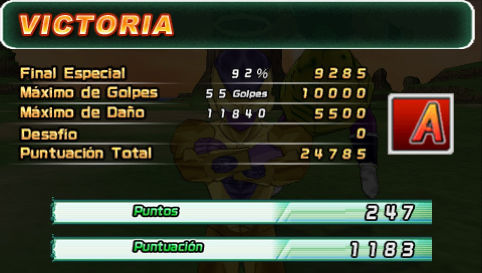 User screenshot of game