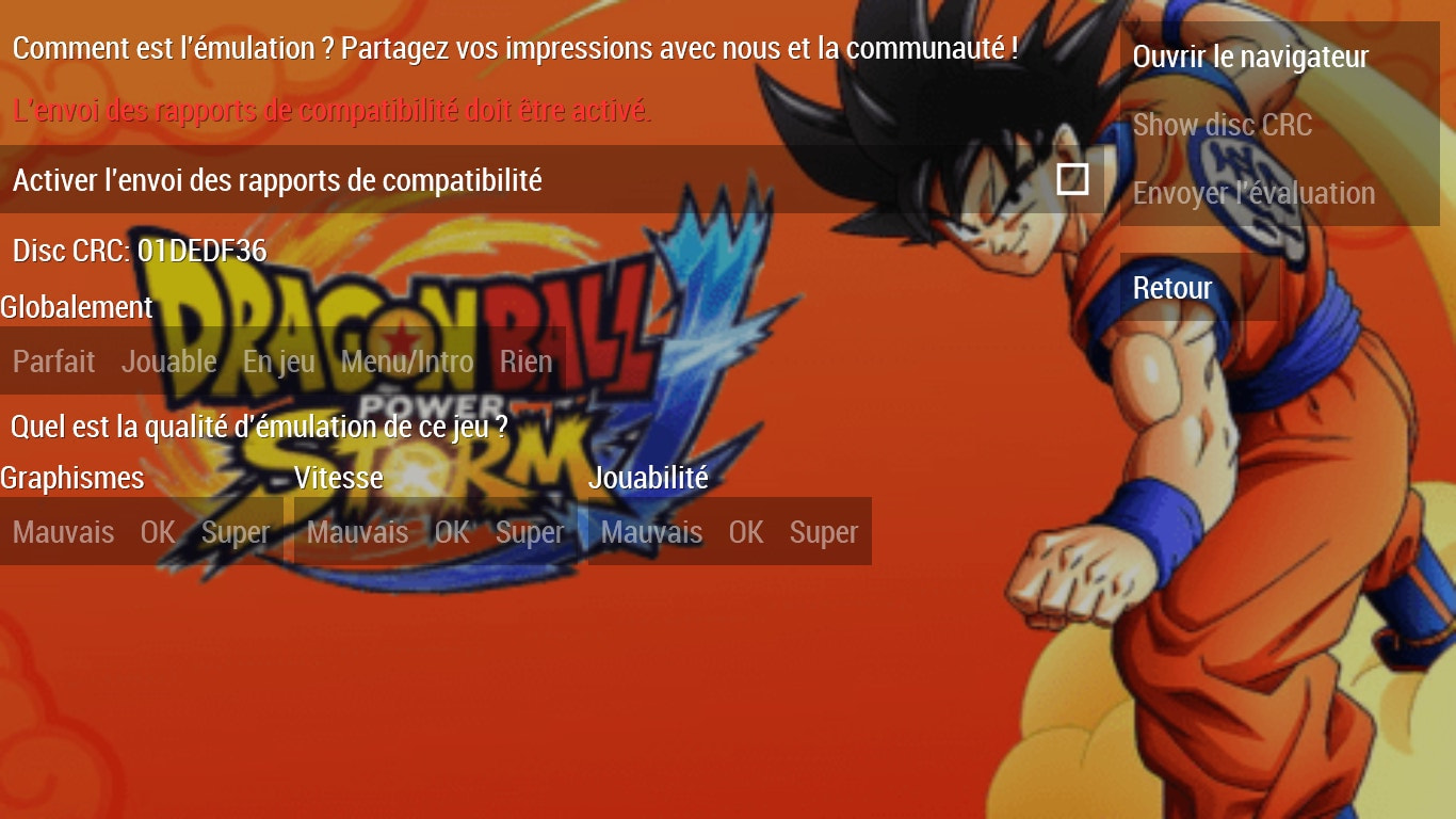 User screenshot of game