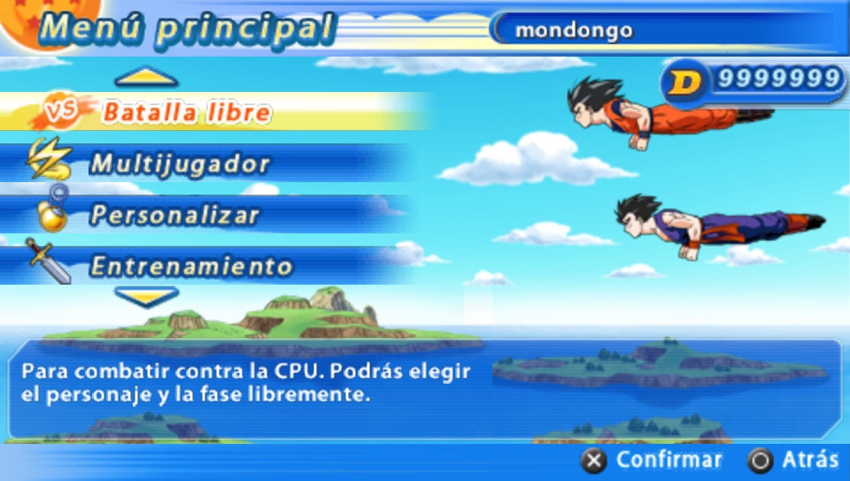 User screenshot of game