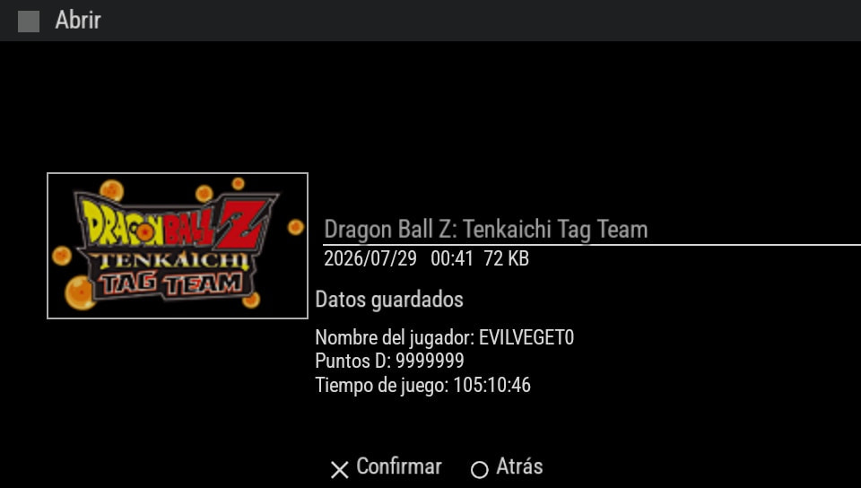 User screenshot of game