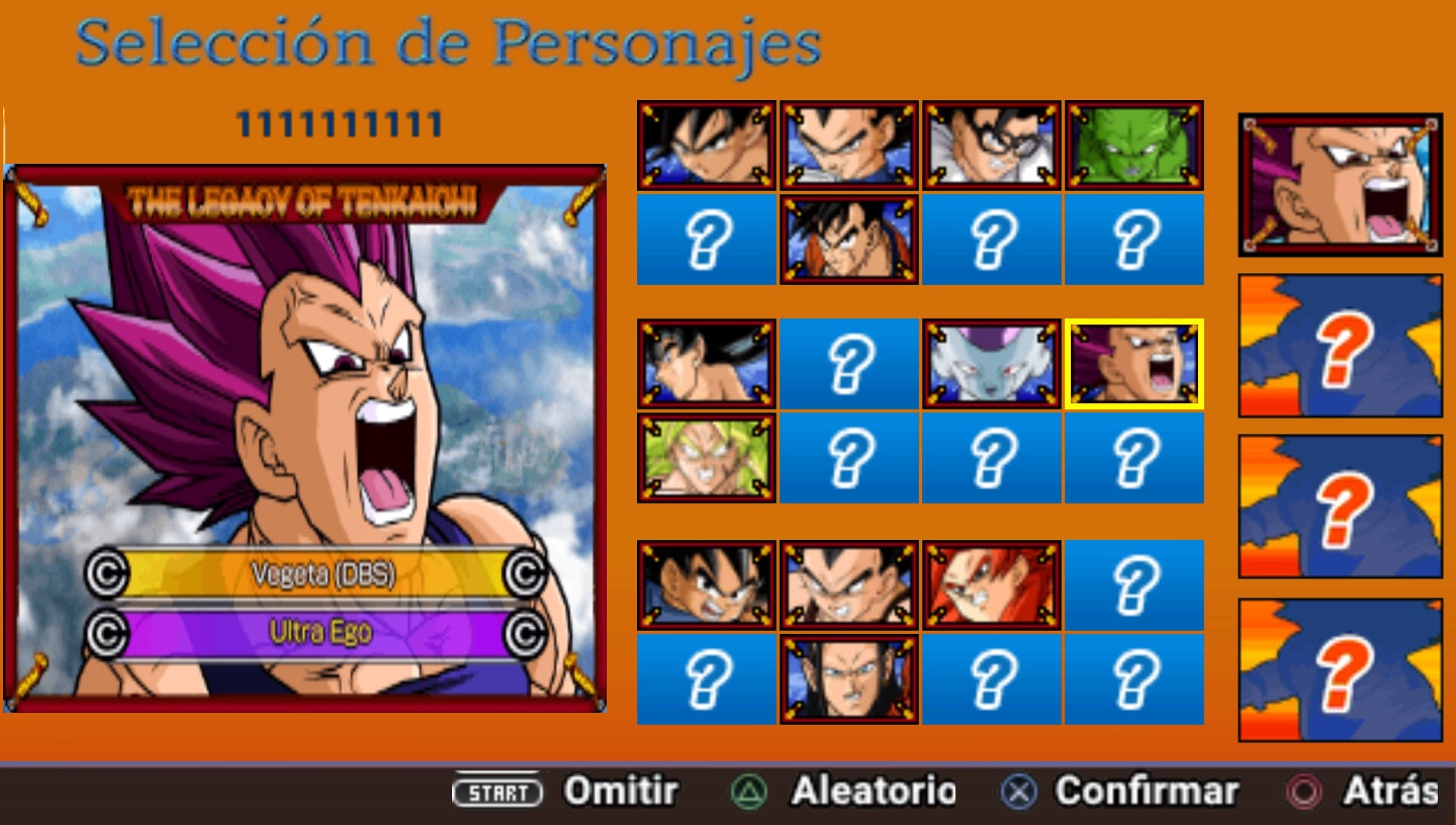 User screenshot of game