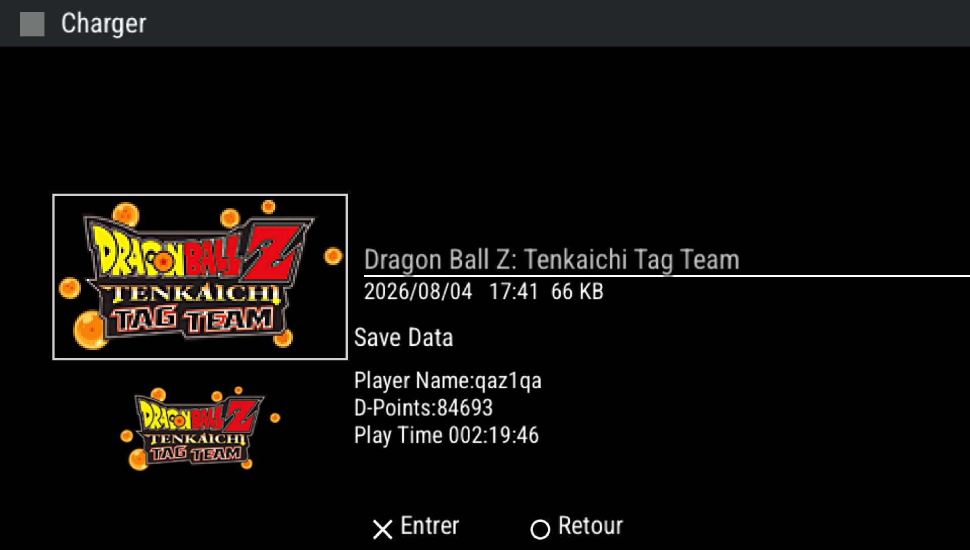 User screenshot of game