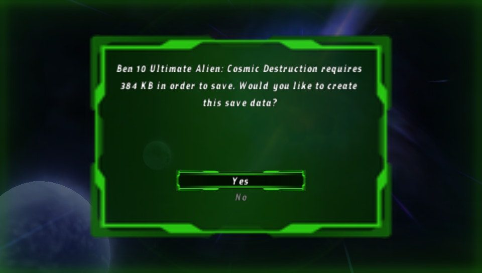 User screenshot of game