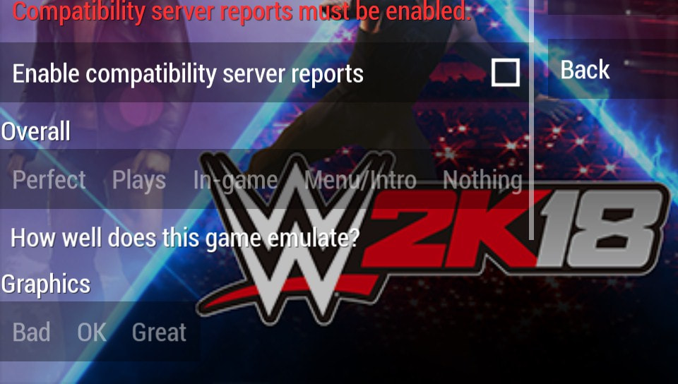 User screenshot of game