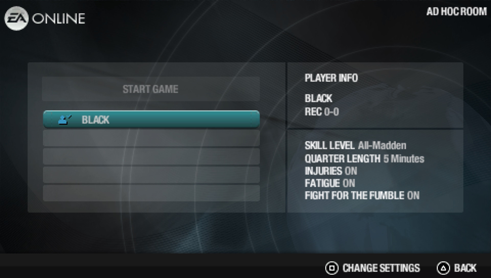 User screenshot of game