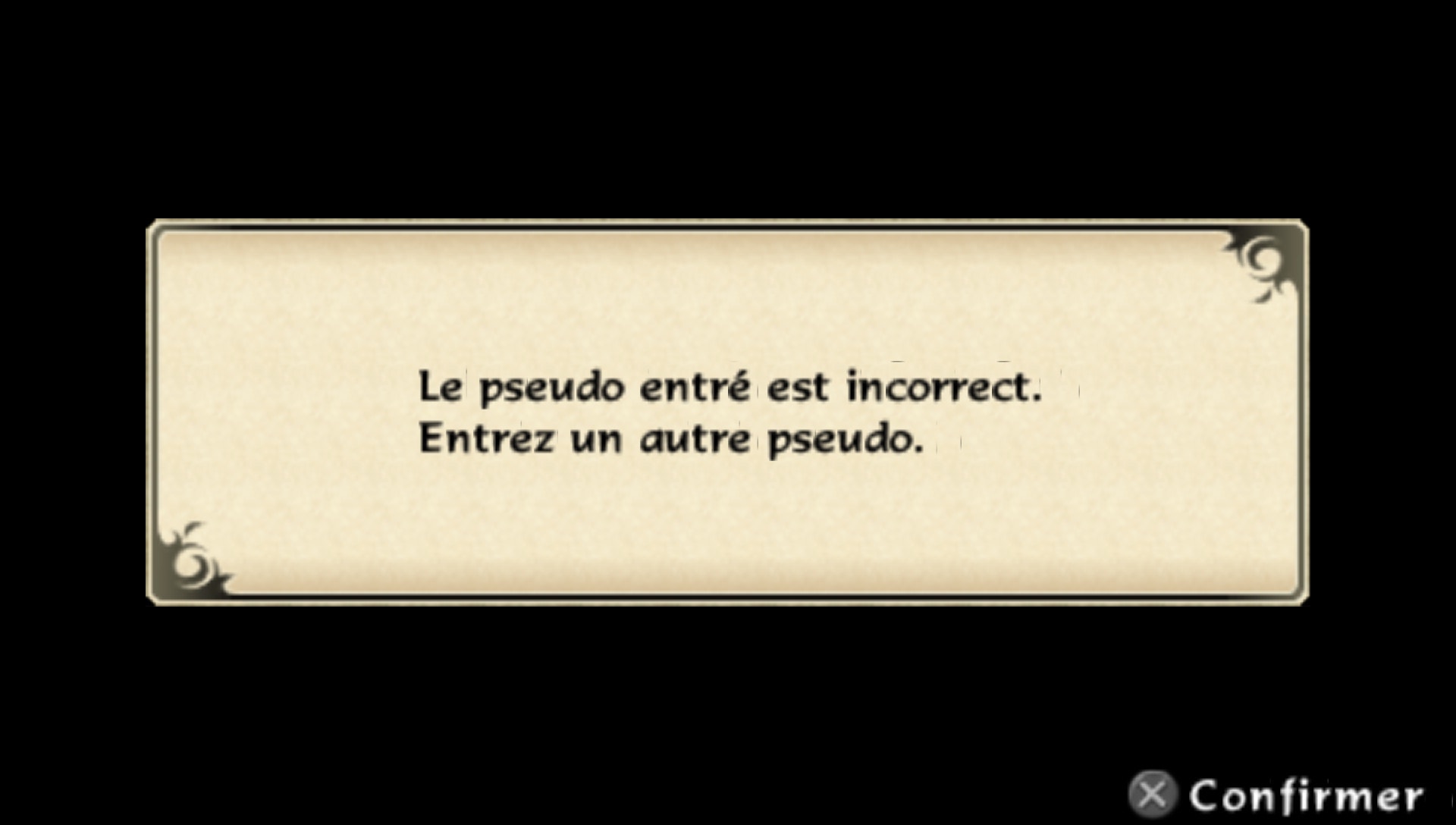 User screenshot of game